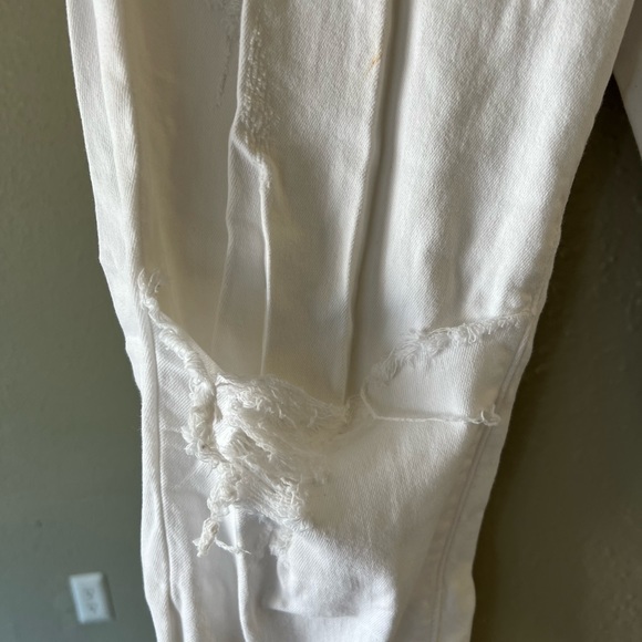 White skinny distressed jeans - Picture 4 of 5